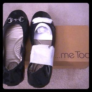 Me Too Limbo Navy Flats - Size 8